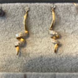 10k Gold With Little Diamonds 