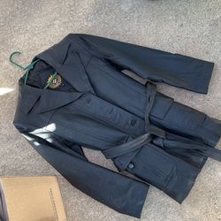 Real Leather Black Jacket Women’s Size Small