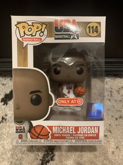 Funko Pop Michael Jordan Dream Team USA Target Exclusive