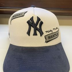 2025 Fanatics Fest Lids x Topps Yankees Mickey Mantle Hat Player Chase Series 2