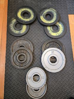 Spare 2.5lb and 5lb Olympic Weight Plates