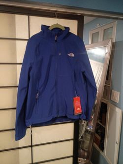 Northface Bolt Blue Apex Bionic Jacket