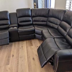 New Sectional Recliner Couch Includes Free Delivery 
