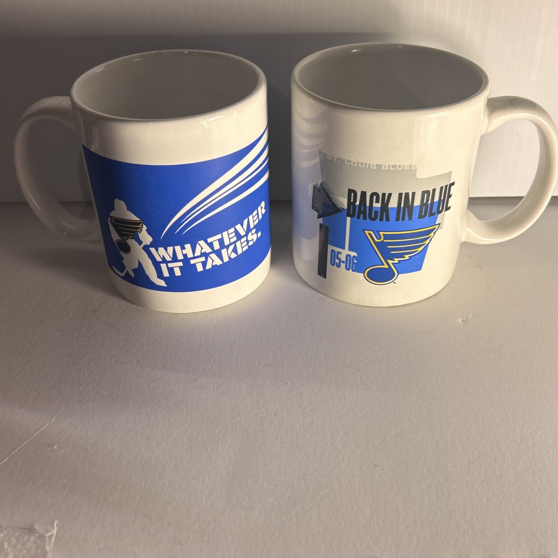 St. Louis Blues coffee mugs