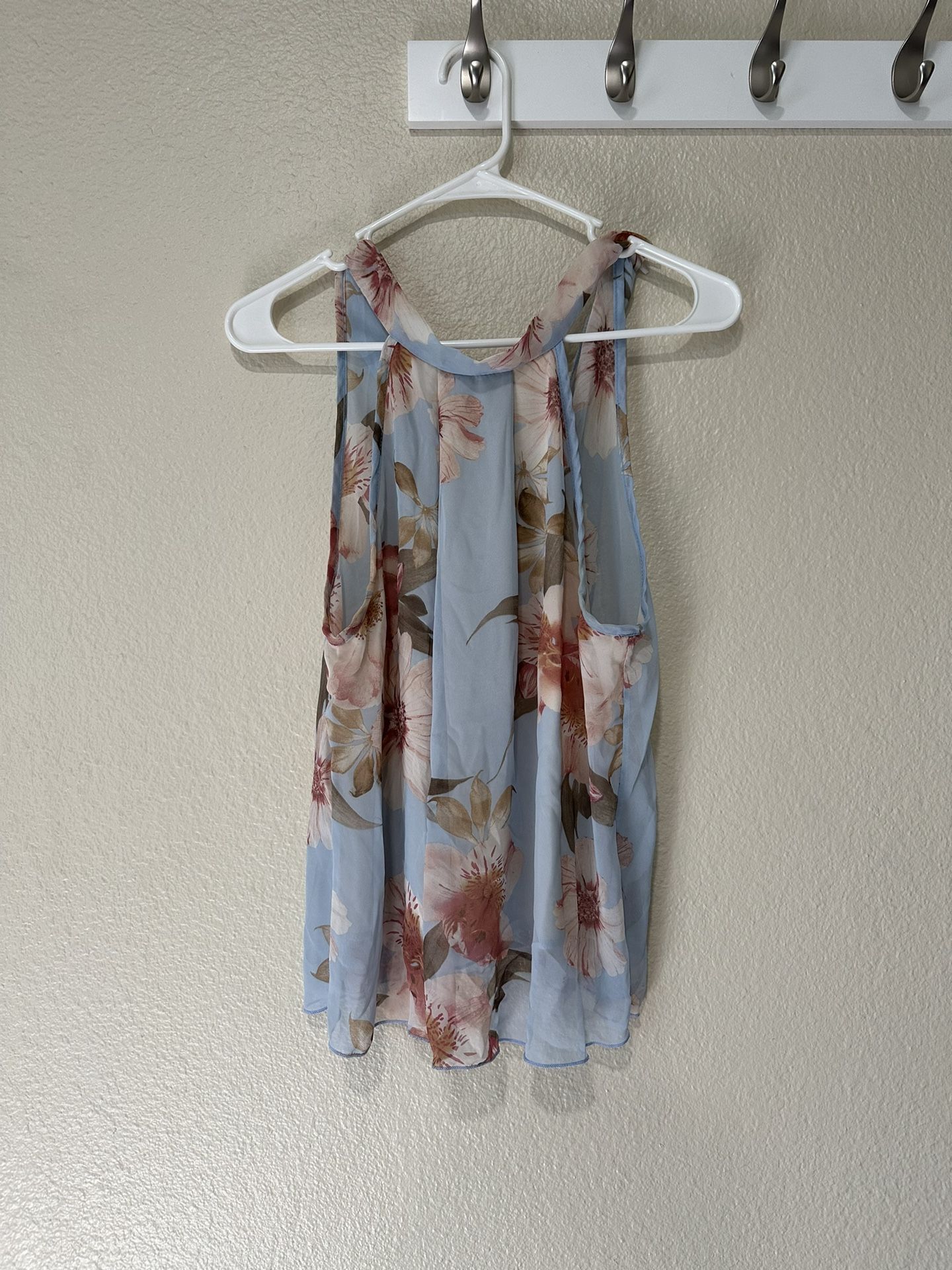 Floral Halter Neck Top
