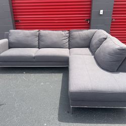 Gray Sectional Sofa/Couch *Free Delivery*