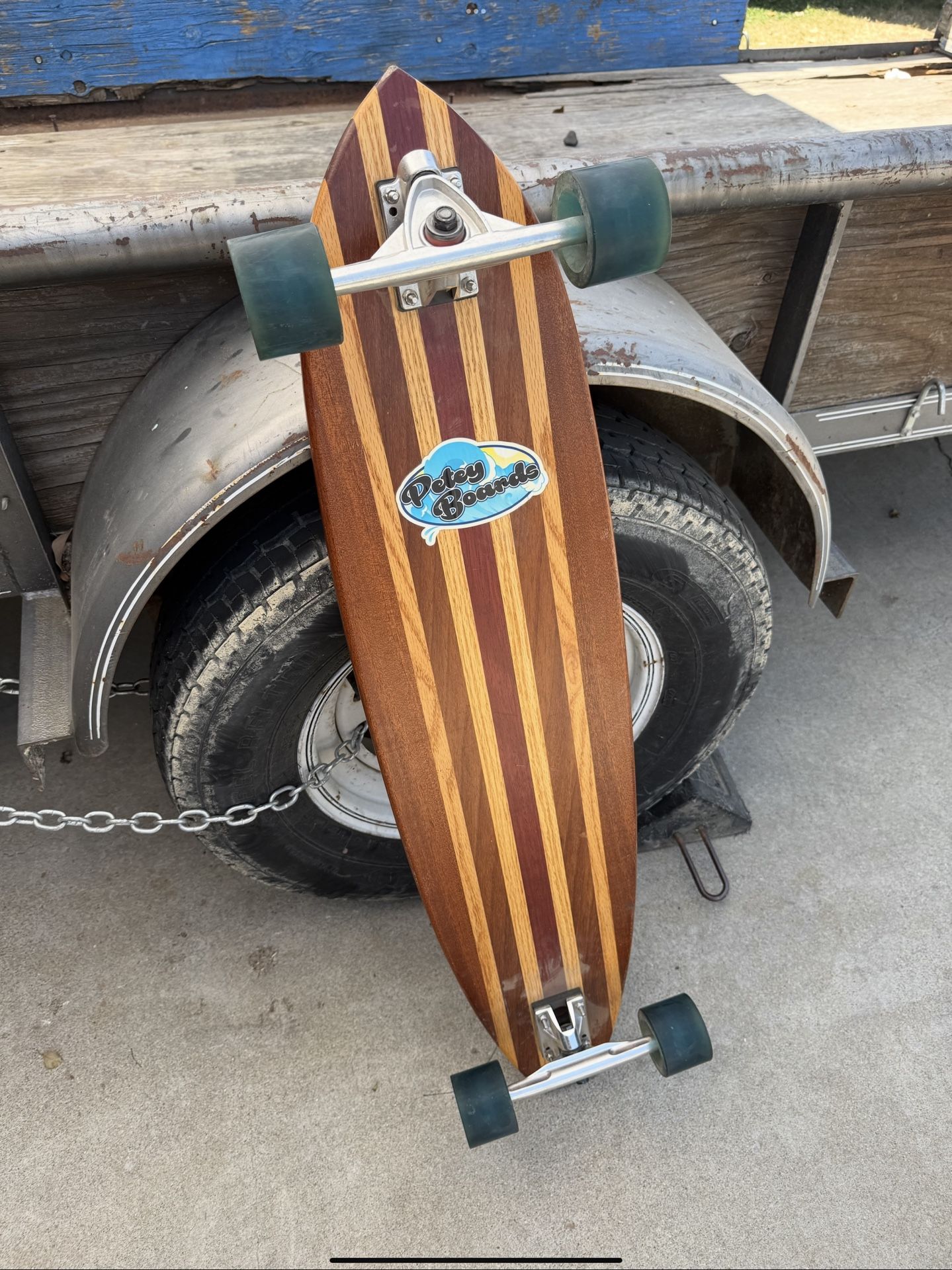 2- vintage wooden skateboards bolt in great shape asking $75.00 each