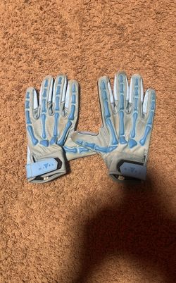 Rivels Football Gloves (TEAL) Large