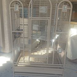 Wrought Iron King Cages