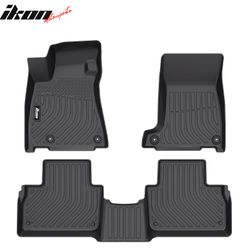 Fits 2019-2024 Maserati Levante Floor Mats TPE Carpets All Weather 3D Liner Guard
