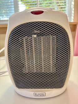 Black+Decker Compact Ceramic Space Heater + Fan
