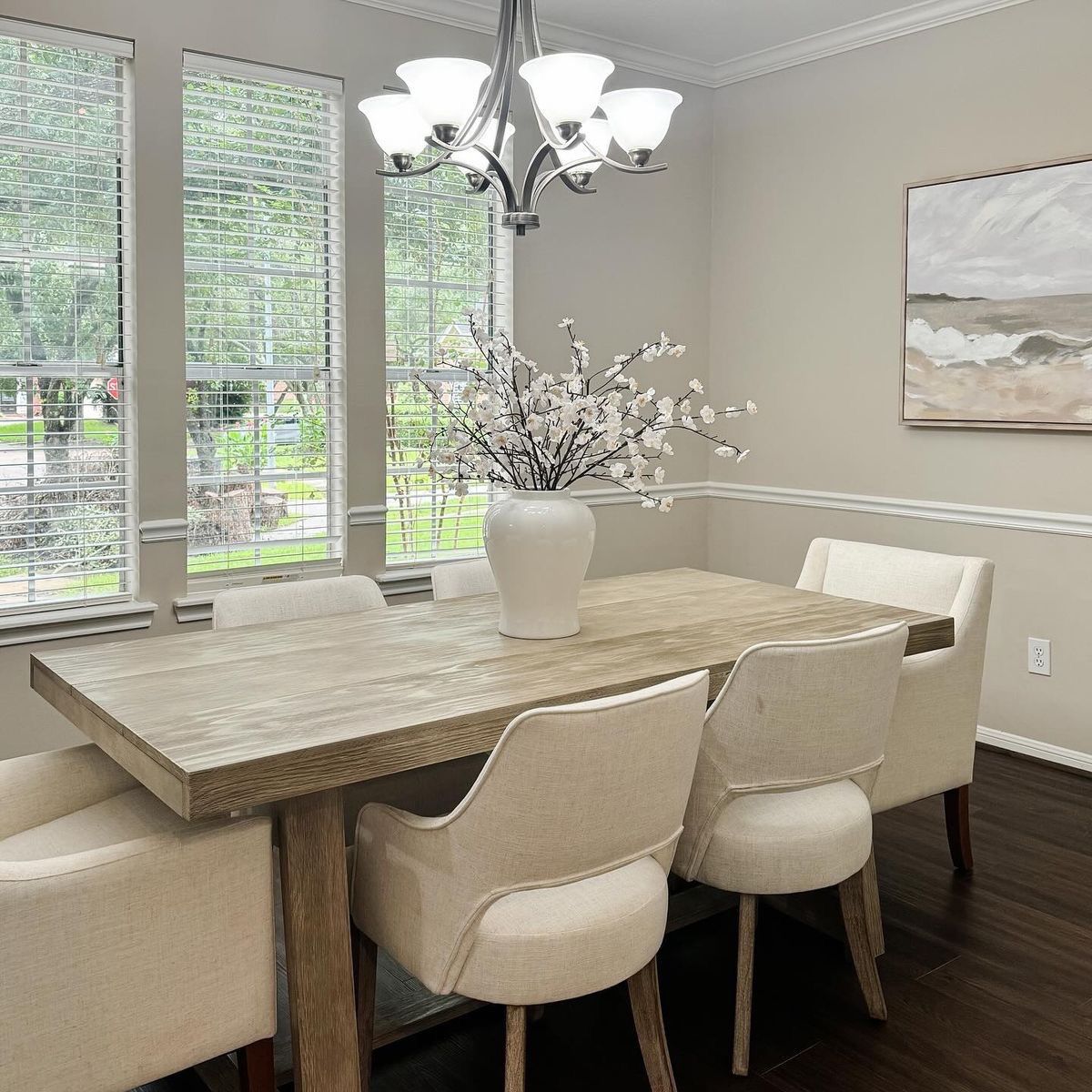 Modern wood dining Table 