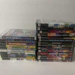 Ps2 And Xbox Game Lot Some Need Resurfacing Some Don’t 