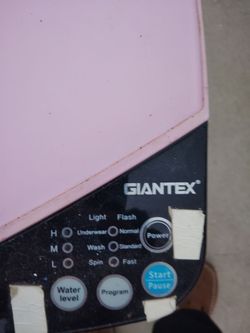 Two giantex portable washer/spinner   ( one (used ) - (one (new)