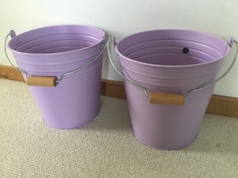 Set Of 2 IKEA Buckets, 11qt