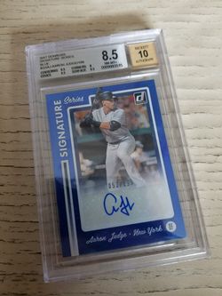 Yankees Aaron Judge Rookie Aaron Judge Autograph Panini Baseball Card
