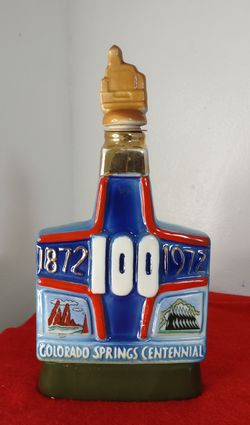 Colorado Springs Centennial 100th Anniversary 1(contact info removed) Pikes Peak Whiskey Decan