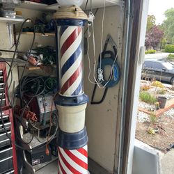 Antique Barber Pole 