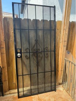 Security door new paint