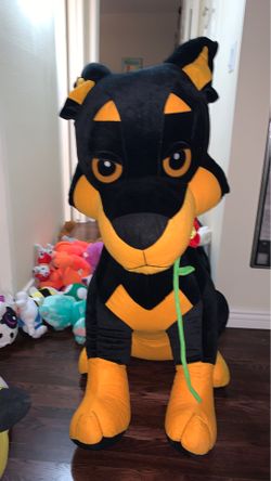 Lifesize dog plush
