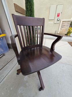 Wooden chair