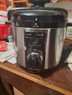PRESSURE COOKER/WOLFGANG PUCK-$26