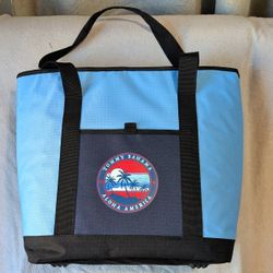 Tommy Bahama Insulated Cooler Tote Bag - Blue *NWT*