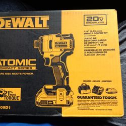 Brand New Never Opened Dewalt Atomic Series 