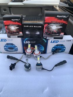 Ford F-150 04-16new headlights and fog lights led bulbs