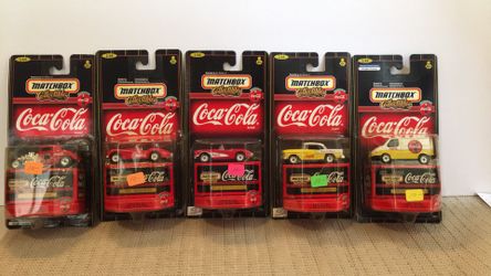 Matchbox Coca-Cola vehicles