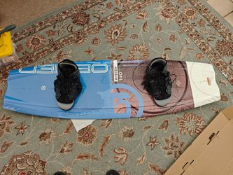 O'Brien System Wakeboard with Clutch 8-11 Bindings, 140cm