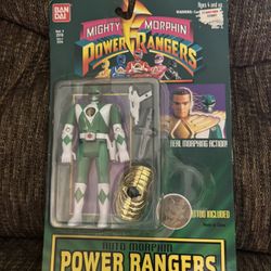 Mint In Package GREEN POWER RANGER