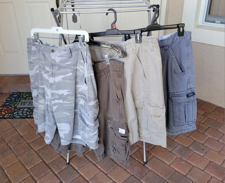 MEN'S SIZE 34 CARGO SHORTS...$5 EACH