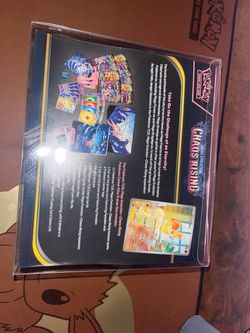Chaos rising etb Pokemon center