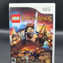 Nintendo Wii  LEGO The Lord Of The Rings ( Tested & Working  ) 
