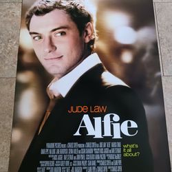 Alfie - Movie Poster With Jude Law As Alfie