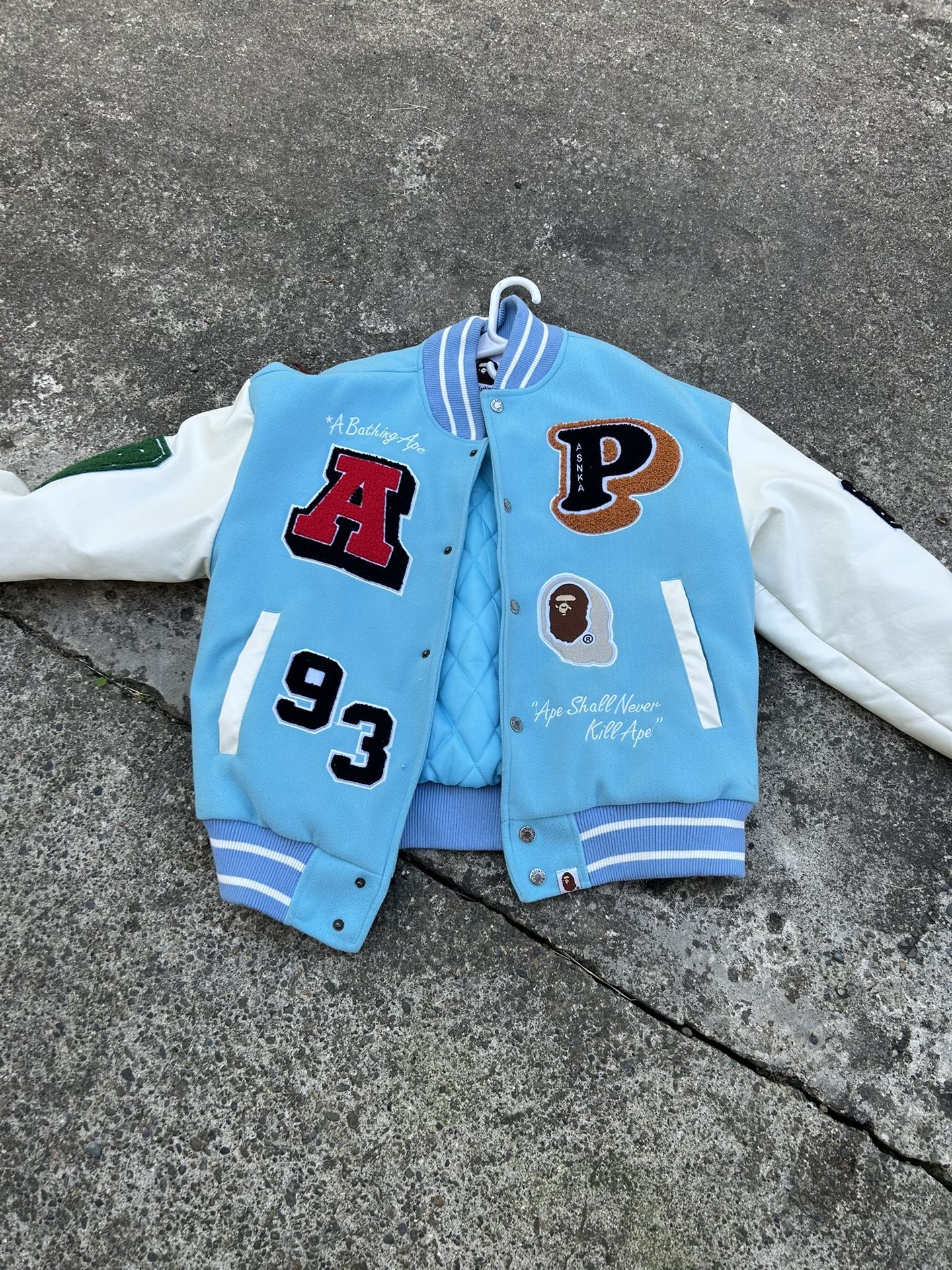 Bathing Ape Varsity Jacket