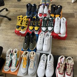SIZE 13 ALL JORDAN 1, 4/DUNKS And More All Size 13 From My Personal Collection!
