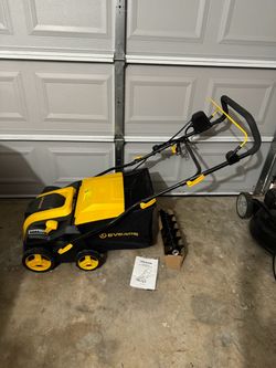 Electric Dethatcher and Scarifier
