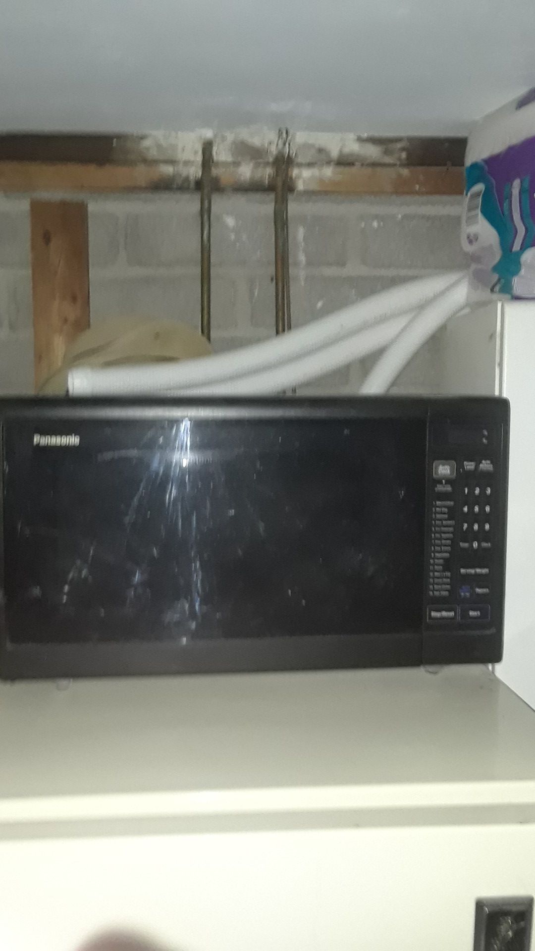 Panasonic microwave with turntable