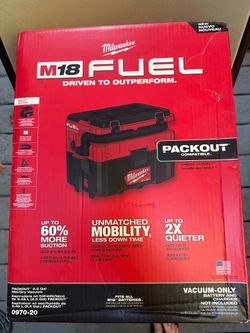 Milwaukee m18 fuel vacuum new