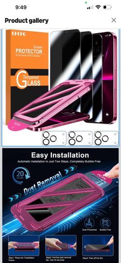 iPhone 18 pro max privacy screen protector