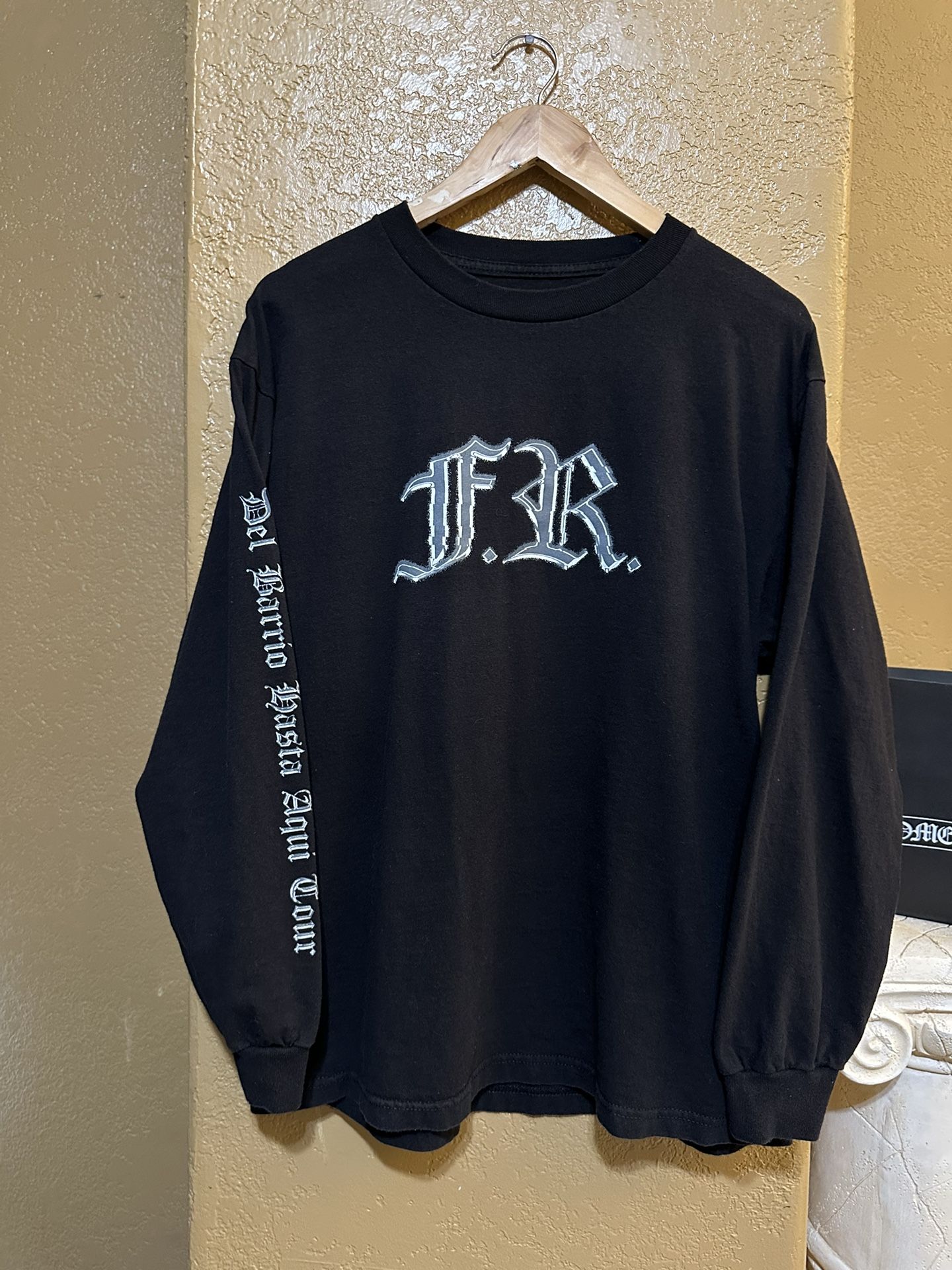 rare Fuerza Regida Del Barrio Hasta Aqui longsleeve tee shirt large