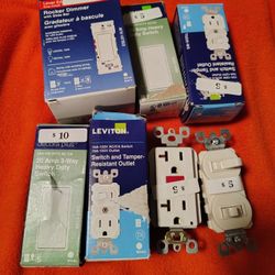 Leviton switches and outlets