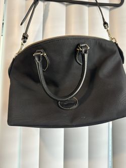 Dooney And Bourke Medium Nylon Satchel/Shoulder Purse