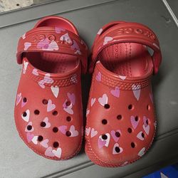 Red Crocs