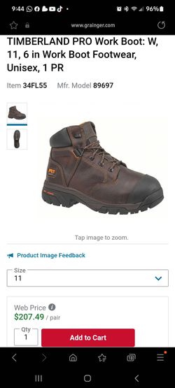 Timberland Work Boots