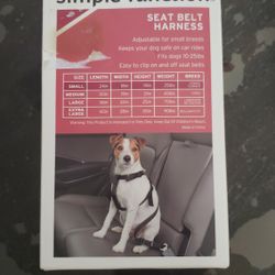 Car Seat Belt Harness For Small Dogs
