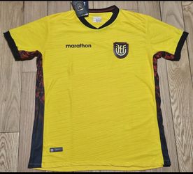 Ecuador National Soccer Team Yellow Jersey World Cup 2026