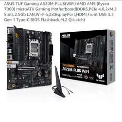 ASUS TUF Gaming Motherboard A620M-PLUS(WiFi)